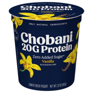 Chobani 20g Protein Lowfat Greek Yogurt Vanilla 32oz - 32 OZ