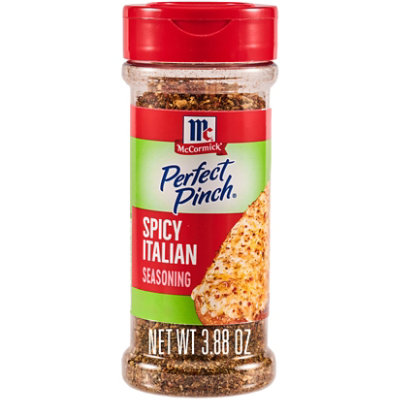 Mccormick Perfect Pinch Spicy Italian 3.88 Oz - 3.88 OZ