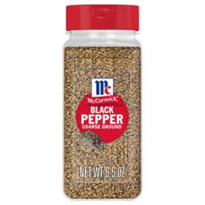 Mccormick Pepper Black Coarse Ground 6.5 Oz - 6.5 OZ