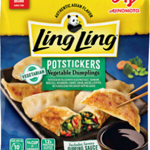 Ling Ling Potstickers Vegetable Dumplings Bag 10.5 Oz - 10.5 OZ