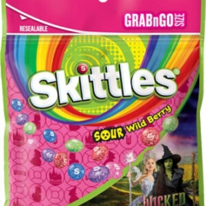 Skittles Sour Wild Berry Grab And Go 7.2 Ounces Per Bag - 7.2 OZ