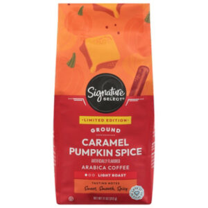 Signature Select Caramel Pumpkin Spice Ground Coffee 11 Oz - 11 OZ