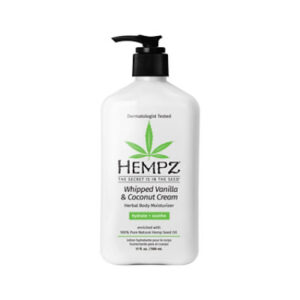 Hempz Whipped Vanilla & Coconut Cream Herbal Body Moisturizer 17 Fl.oz. - 17 FZ