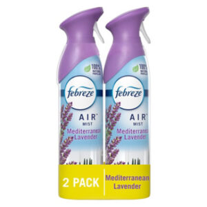 Febreze Air Mist Air Freshener Mediterranean Lavender 2-8.8 Oz - 2-8.8OZ