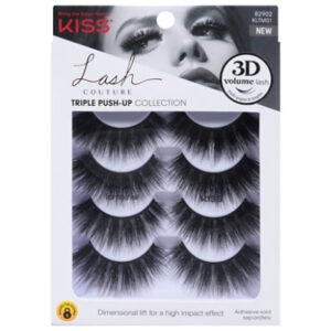 Kiss Triple Push Up Lashes Multi Pack 01 - EA