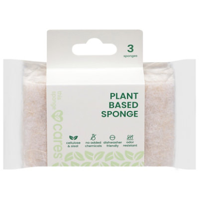 Cares This Sponge Plant Based Sponge, Ivory - 3 Ct. - 3 CT