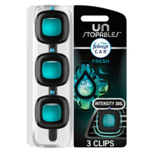 Febreze Care Air Freshener Clips, Fresh Scent - 3-.07 Fl. Oz. - 3-.07FZ