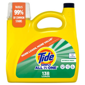 Tide Simply All In One Liquid Detergent, Daybreak Fresh - 182 Fl. Oz. - 182 FZ